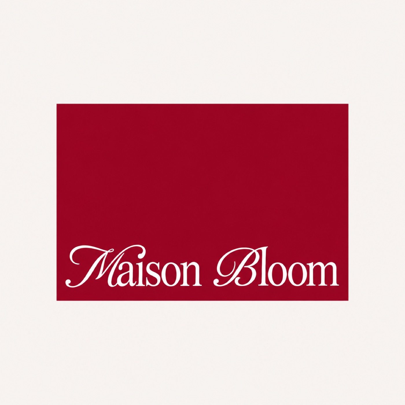 Maison Bloom card