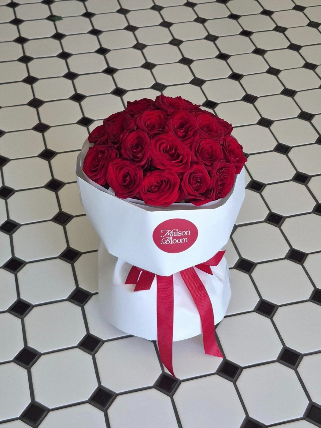 Red Roses — classic red rose bouquet by Maison Bloom, Bali