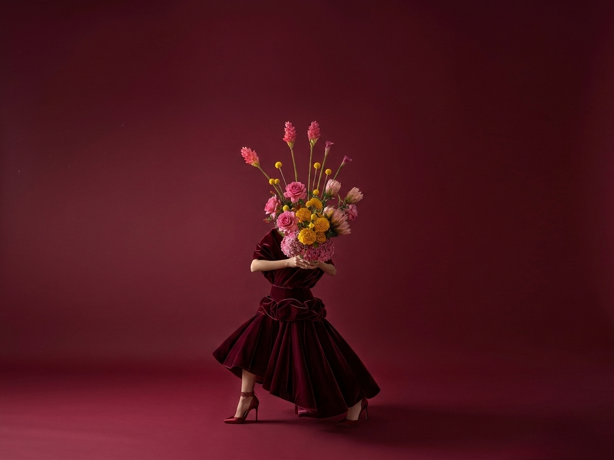 Elegant floral arrangement by Maison Bloom — artisan flower studio in Canggu, Bali